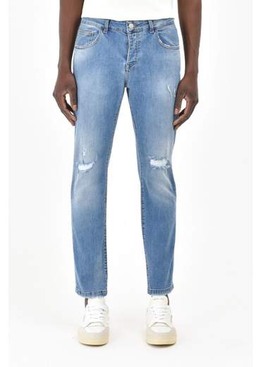 MANUEL RITZ PANTALONE JEANS UOMO