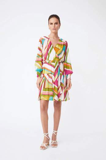 SUNCOO WOVEN ROBE CEYLIA DONNA