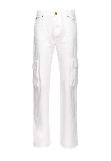 PINKO PANTALONI CARGO BULL STRAPPI E RAMMENDI