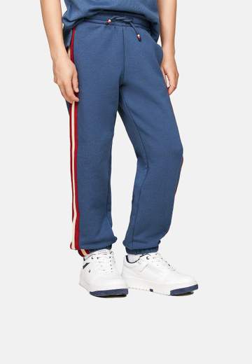 TOMMY HILFIGER KIDS MONOTYPE EMBROIDERY SWEATPANTS BAMBINI E RAGAZZI