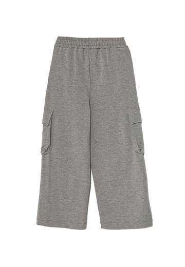 PINKO UP STRETCH FLEECE CARGO PANTS GIRL BAMBINE E RAGAZZE