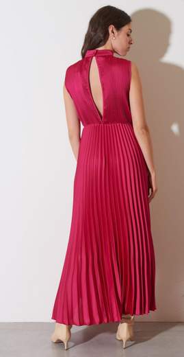 ANGELA DAVIS ABITO PLISSETTATO