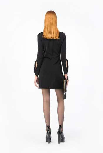PINKO ARALE ABITO NEOPRENE FLUIDO DONNA