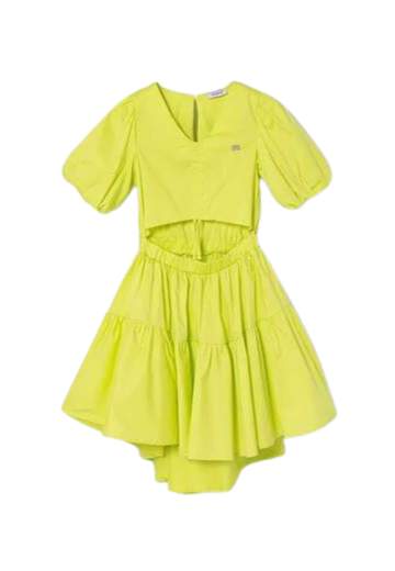 PINKO UP POPELINE DRESS GIRL BAMBINE E RAGAZZE