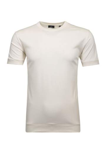 RAGMAN T-SHIRT ROUND NECK WAIST RIB UOMO