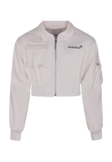 PINKO UP SATIN BOMBER GIRL BAMBINE E RAGAZZE