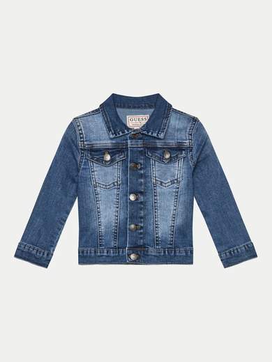 GUESS KIDS STRETCH DENIM JACKET BIMBO