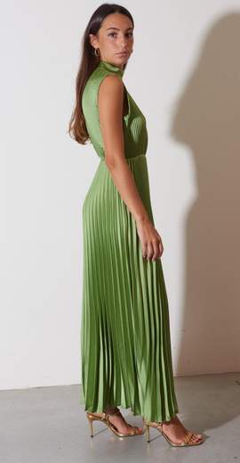 ANGELA DAVIS ABITO PLISSETTATO