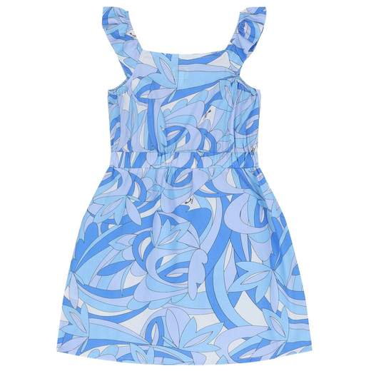 GUESS KIDS POPLIN SL TANK DRESS BIMBA