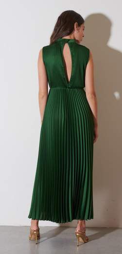 ANGELA DAVIS ABITO PLISSETTATO