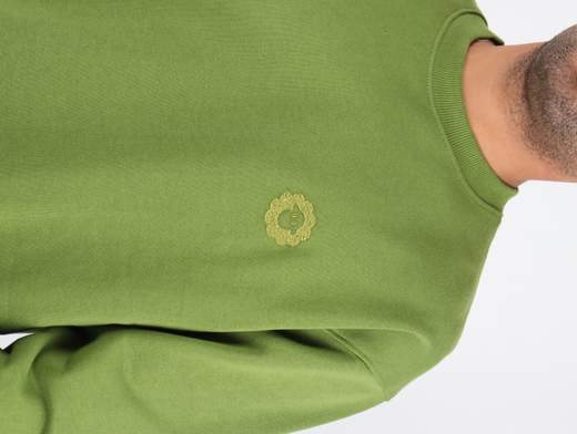 BLACK SHEEP FELPA LOGO BASIC CREW UOMO