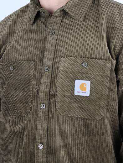 CARHARTT WIP CAMICIA L/S RHODES SHIRT UOMO