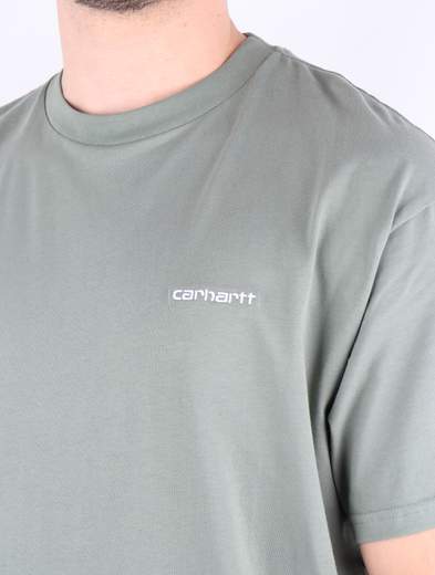 CARHARTT WIP T-SHIRT S/S SCRIPT EMBROIDERY T-SHIRT UOMO
