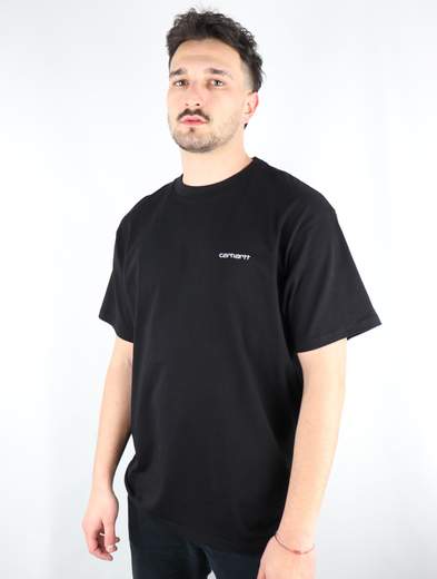 CARHARTT WIP T-SHIRT S/S SCRIPT EMBROIDERY T-SHIRT UOMO