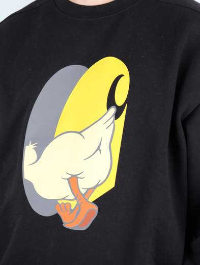 CARHARTT WIP FELPA DEADKEBAB KNOCK KNOCK SWEAT UOMO