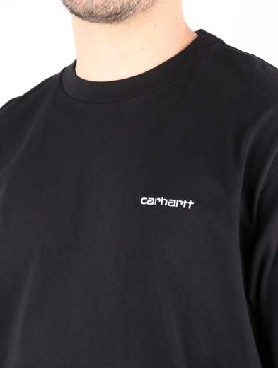 CARHARTT WIP T-SHIRT S/S SCRIPT EMBROIDERY T-SHIRT UOMO