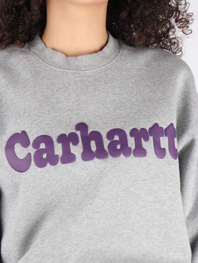 CARHARTT WIP FELPA W' BUBBLES SWEAT DONNA