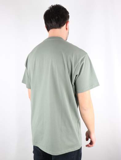 CARHARTT WIP T-SHIRT S/S SCRIPT EMBROIDERY T-SHIRT UOMO