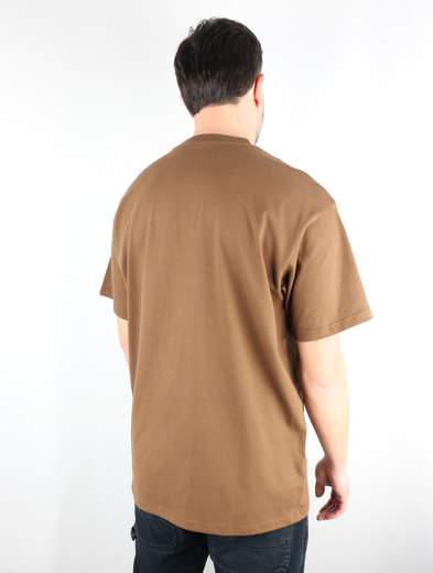 CARHARTT WIP T-SHIRT S/S SCRIPT EMBROIDERY T-SHIRT UOMO