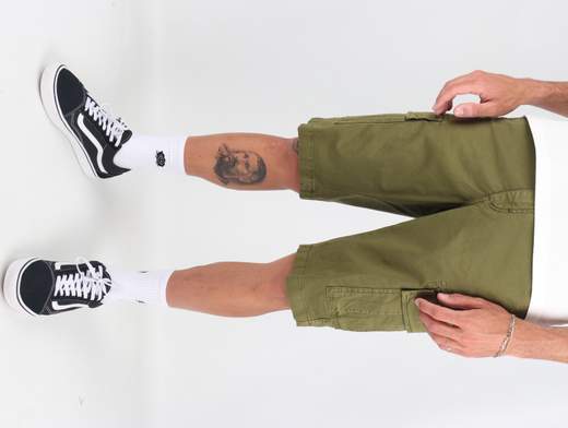 BLACK SHEEP PANTALONCINI CARGO SHORT UOMO
