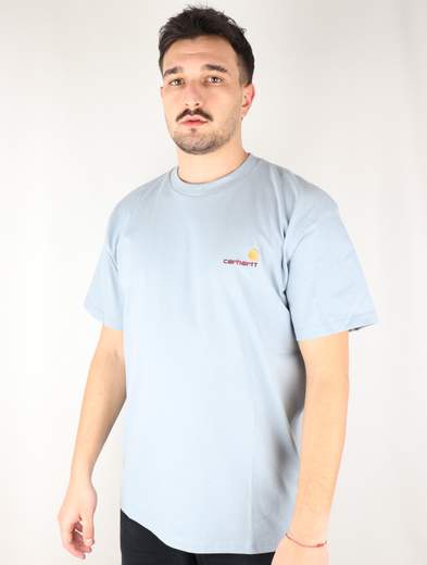 CARHARTT WIP T-SHIRT S/S AMERICAN SCRIPT T-SHIRT UOMO