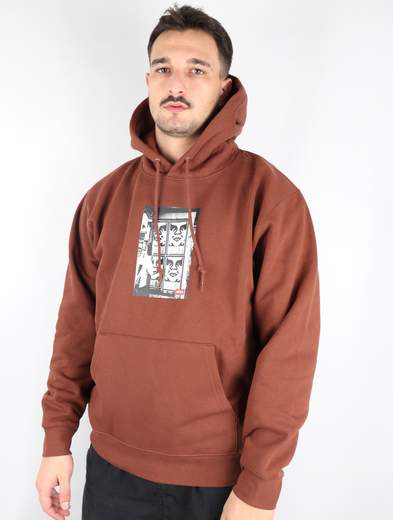 OBEY FELPA OBEY ICON PHOTO PREMIUM HOODED FLEECE UOMO