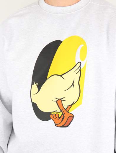 CARHARTT WIP FELPA DEADKEBAB KNOCK KNOCK SWEAT UOMO