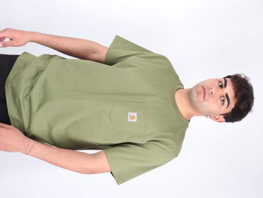 CARHARTT WIP T-SHIRT S/S POCKET T-SHIRT UOMO