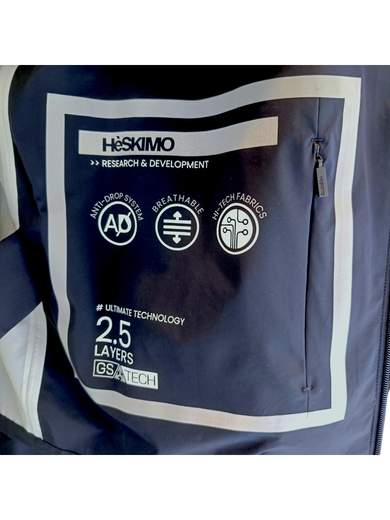 HèSKIMO GIUBBOTTO ZIP CAPPUCCIO STACCABILE