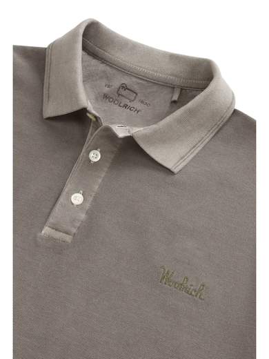 WOOLRICH POLO PIQUET VINTAGE PURO COTONE MANICA CORTA