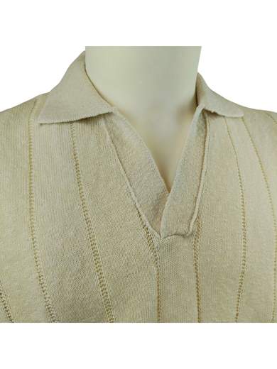JEORDIE'S POLO TRICOT LINO E COTONE MANICA CORTA