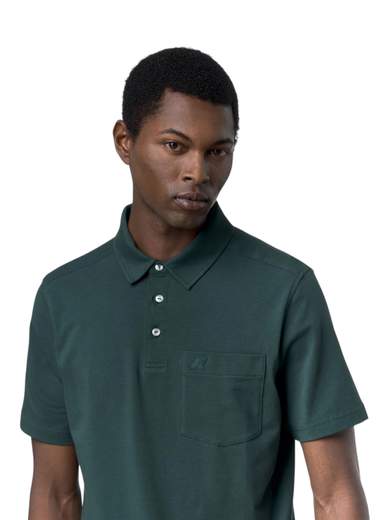 K-WAY POLO JERSEY COTONE MANICA CORTA