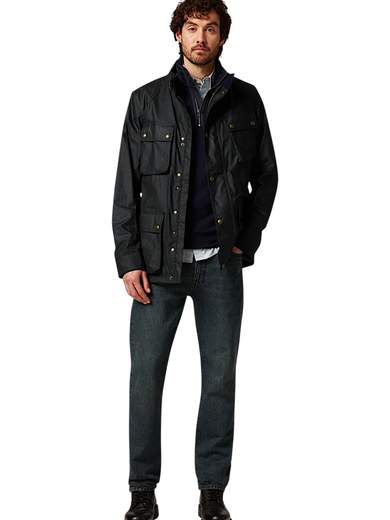 BELSTAFF FIELD JACKET COTONE SPALMATO