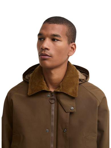 BARBOUR GIACCONE CAPPUCCIO STACCABILE TECNICO IMBOTTITO