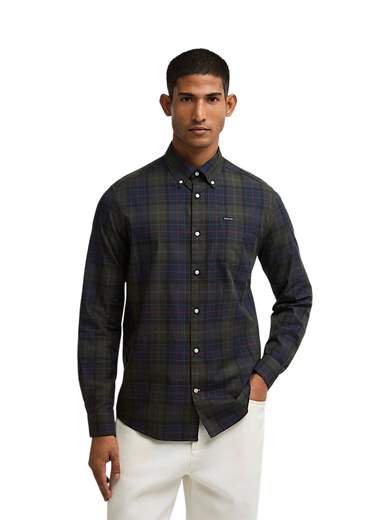 BARBOUR CAMICIA PURO COTONE