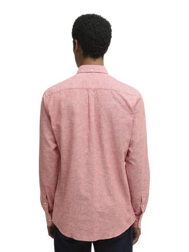 BARBOUR CAMICIA BOTTON DOWN LINO E COTONE