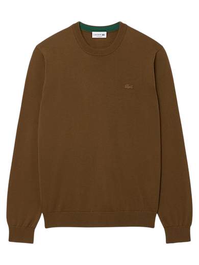 LACOSTE MAGLIA GIROCOLLO PURA LANA RASATA