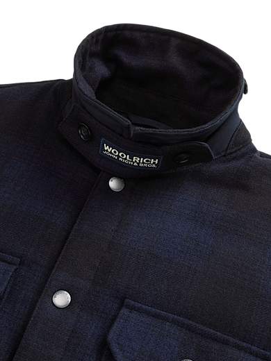 WOOLRICH CFWOOS2018MBUT3046 WOOL CHECK ALASKAN SHIRT JKT 0562