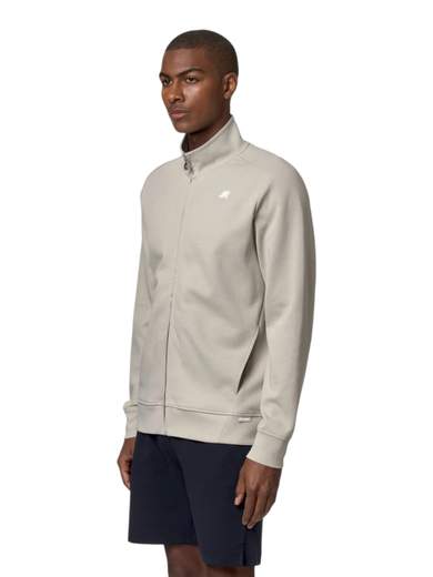 K-WAY FELPA ZIP COTONE
