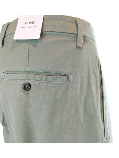 BRO SHIP PANTALONE PINCES MISTO LINO