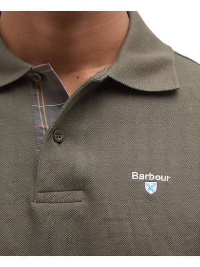 BARBOUR POLO MANICA CORTA PURO COTONE