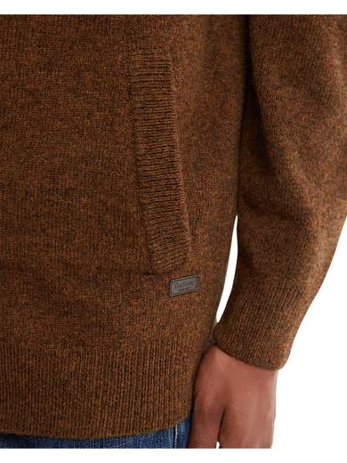 BARBOUR GIACCA ZIP MAGLIA PURA LANA