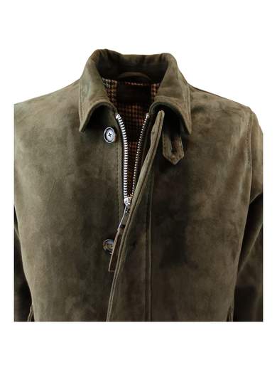 giubbotto suede the jack leathers