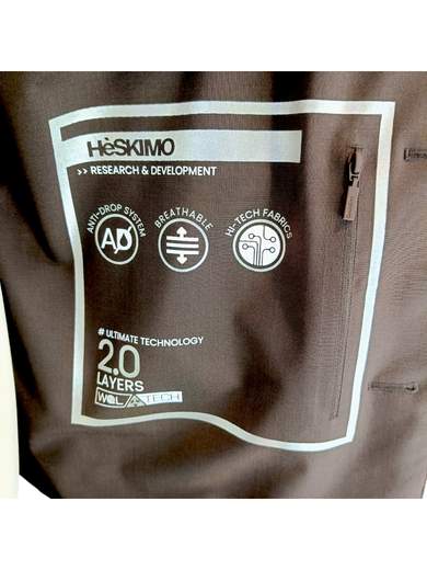 HèSKIMO TRENCH LANA TECNICA