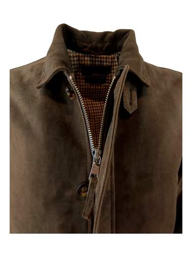 giubbotto suede the jack leathers