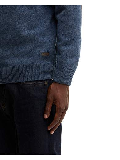BARBOUR MAGLIA MEZZA ZIP PURA LANA