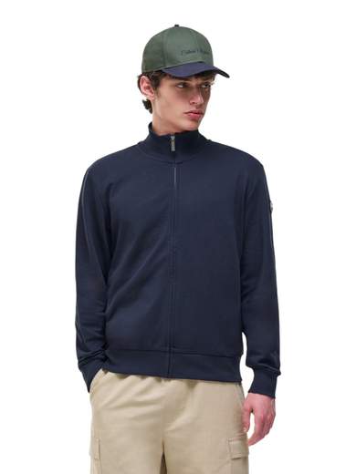 COLMAR FELPA ZIP COTONE GARZATO