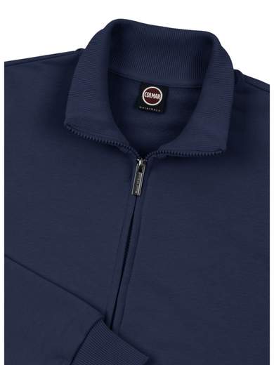 COLMAR FELPA ZIP COTONE GARZATO