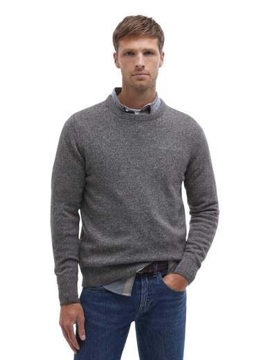 BARBOUR MAGLIA GIROCOLLO EFFETTO TWIDD