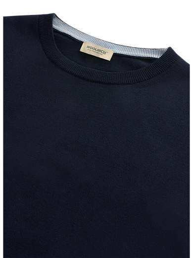 WOOLRICH MAGLIA GIROCOLLO PURO COTONE